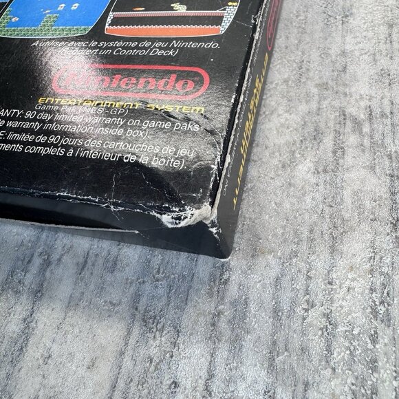 Super Mario Bros 1 (NES, 1985) Authentic Complete CIB Manual TESTED Mattel - Picture 16 of 16